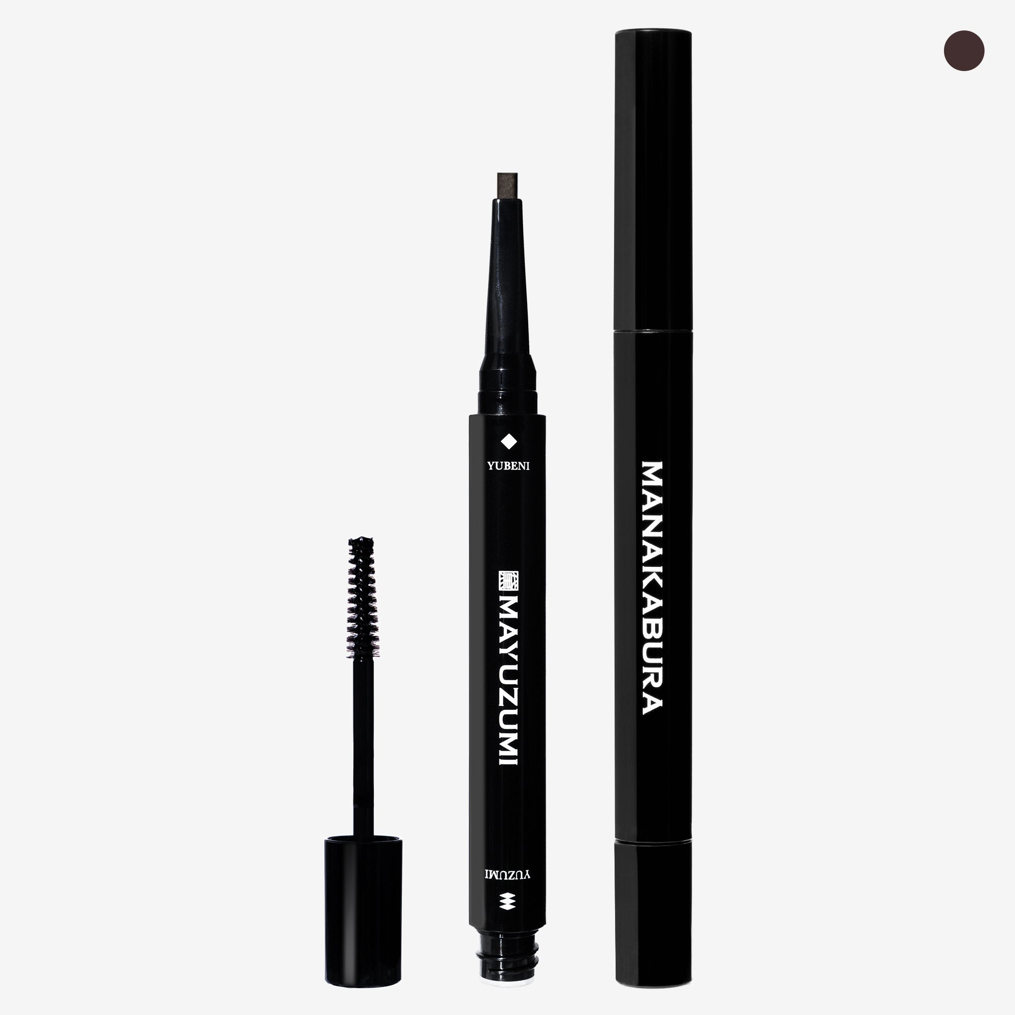 リピート　momo様各１本　ルラッシュ500/モイスト1000 MAYUZUMI 01.KUROTOBI（黒鳶） – MANAKABURA